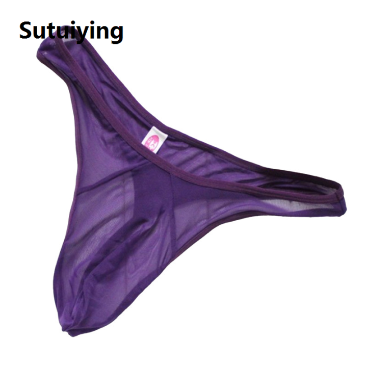 Sutuiying%20Men's%20G-Strings%20Transparent%20Thong%20Ultra-thin%20Mesh%20Low%20Waist%20Seductive%20Summer%20Underwear%20Male%20Underwear%20T-shirts%20-%20Image%205
