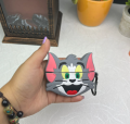 Amo Store Tom AirPods Case | Premium Silicone Protective Cover | Compatible with AirPods Pro, Pro 2, 3 & 4 | Cute & Durable Tom and Jerry Design. 