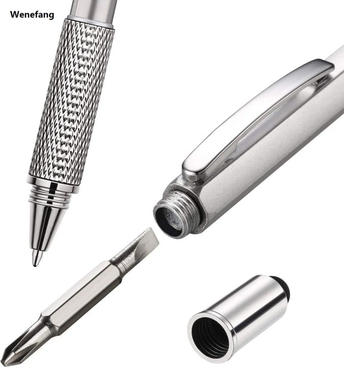 Wenefang%20multi%20cleaning%20pen%207%20in1%20Multifunction%20Ballpoint%20Pen%20with%20Modern%20Handheld%20Tool%20Measure%20Technical%20Ruler%20Screwdriver%20Touch%20Screen%20Stylus%20Spirit%20LevelTool%20Sets%20-%20Image%203