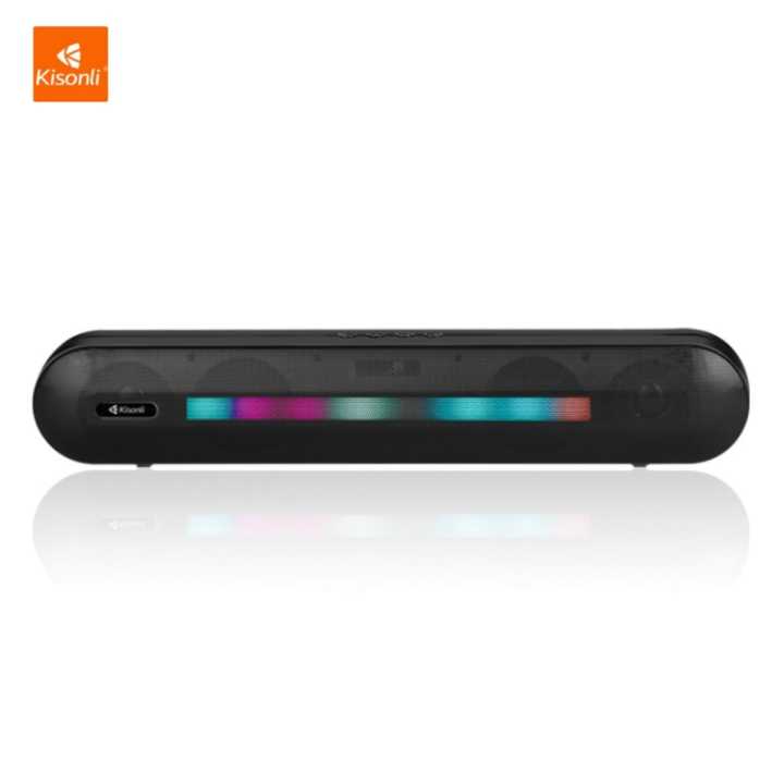 Kisonli LED-911 With Led Colorful Light Bluetooth Speaker | Daraz.com.np