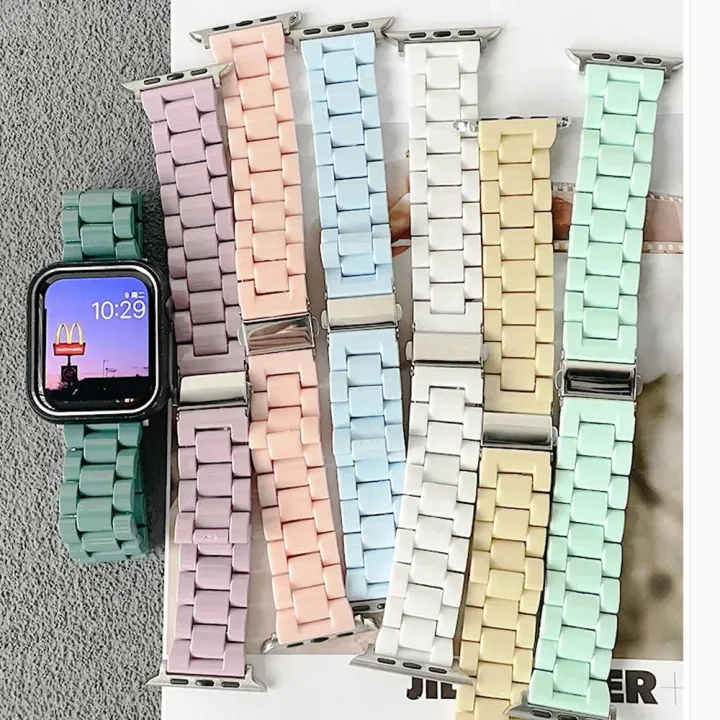 Bargain%20price%20Candy%20Strap%20For%20apple%20watch%20band%20ultra%202%2049mm%2044mm%2040mm%2041mm%2045mm%20correa%20link%20bracelet%20iwatch%20series%209/8/7/SE%206%205%204%203%2010%2042/46MM%20-%20Image%203