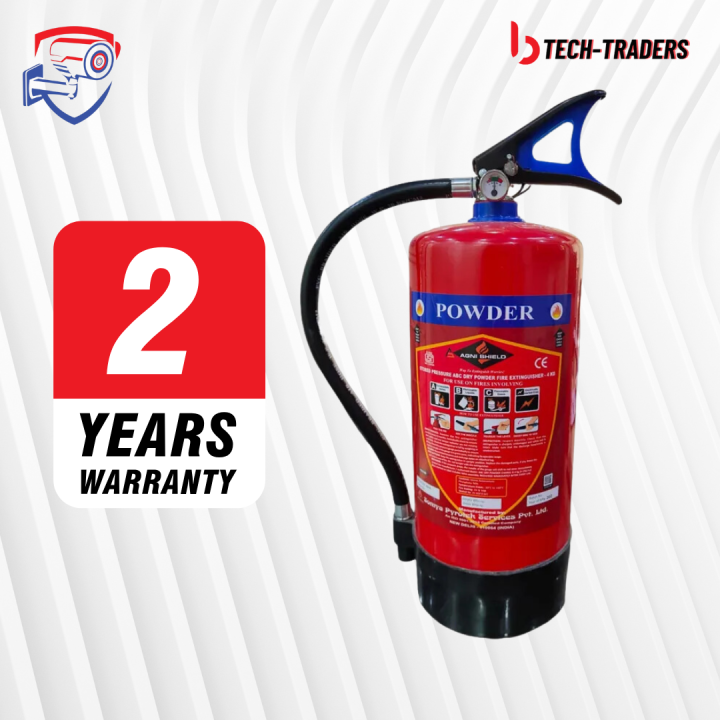 6Kg ABC Type Fire Extinguisher ( 2 years warranty )