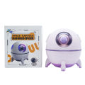 Mini Space Capsule Humidifier - 220ml USB, Night Lights, Astronaut Design. Ideal for Bedroom, Office, Car. Perfect Gift for Kids and Friends. 