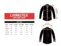 Livingtex Formal Shirt for Men _ Boss Branded Long Sleeve _ 100% Cotton (Ash). 