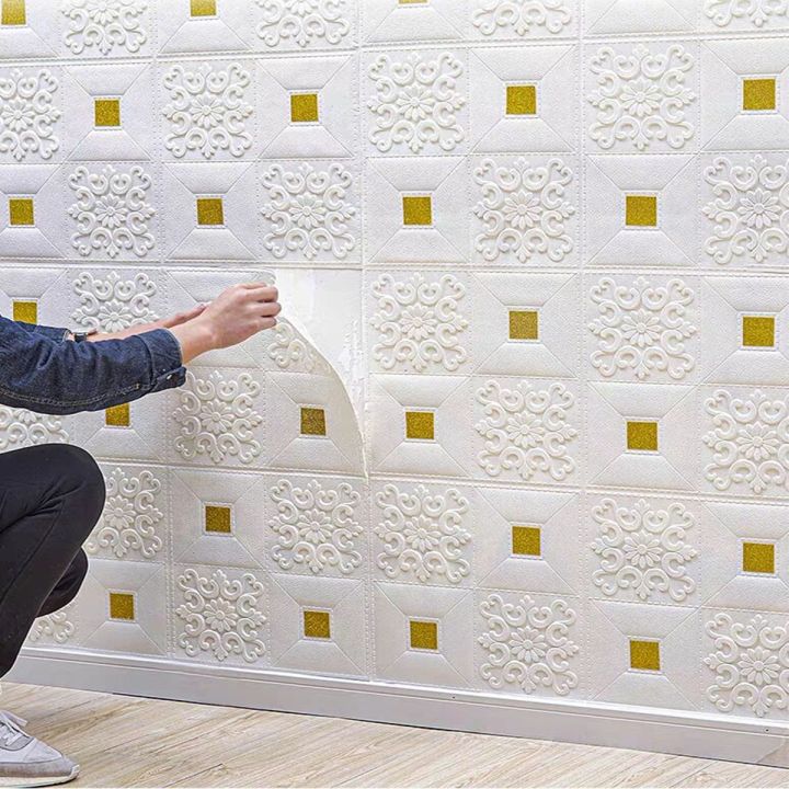 70cm*1m%20Ceiling%20Wallpaper%203D%20Brick%20Waterproof%20Wall%20Stickers%20Foam%20Self-Adchive%20Bedroom%20TV%20Background%20Wall%20Decoration%20-%20Image%206