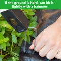 Ground Pegs,Garden Pegs Metal,Ground Pegs Garden,Garden Pegs for Netting, for Securing Fabric,Netting,Ground Sheets. 