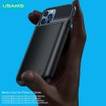 USAMS Battery Charger Back Case For Iphone 12 pro max. 