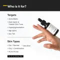 Minimalist 2% Alpha Arbutin Serum for Removing Pigmentation, Acne Marks, Dark Spots, Tanning & Blemishes  For Brighter & Even Tone  For Women & Men  1 Fl Oz / 30 ml. 