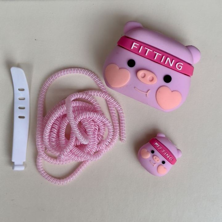 Charger Protector Cable Adapter and cable Head 3 in 1 By Lavish Deals