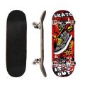 31 inches Portable Big Skateboard(For all Age Group) Print Will Be Different. 