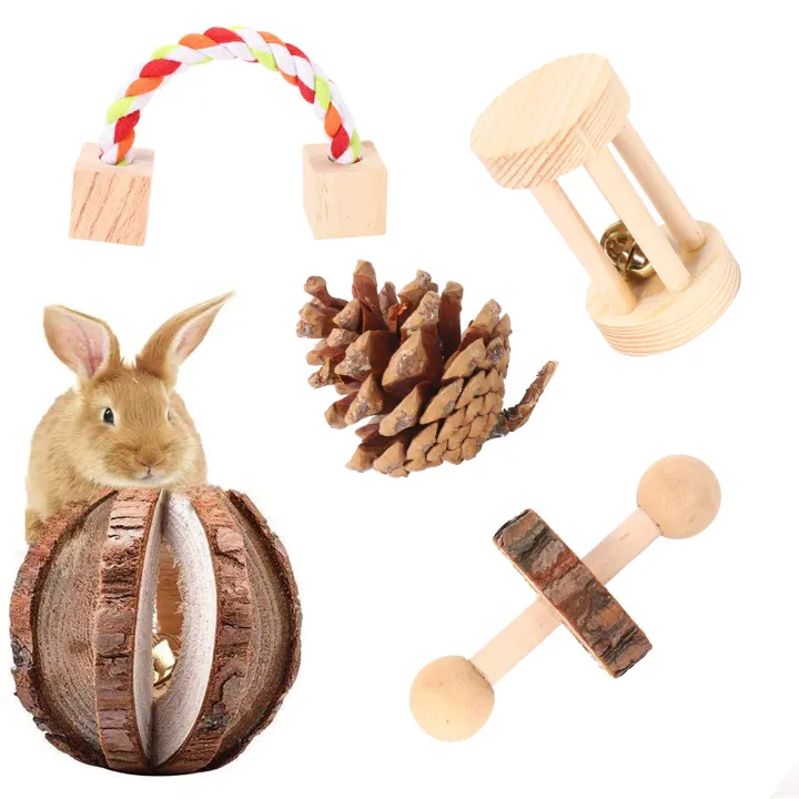 NAMUNY%2010%20Pcs%20Set%20Hamster%20Chew%20Toys%20Natural%20Wooden%20Gerbils%20Rats%20Chinchillas%20Toys%20Accessories%20Dumbbells%20Exercise%20Bell%20Roller%20Teeth%20Care%20Molar%20Toy%20For%20Guinea%20Pig%20Bunny%20Rabbits%20-%20Image%203
