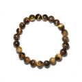 Real Tigereye Bracelet for Men and Women | Tiger Eye Bracelet | Unisex Bracelet | Natural Gemstone 8 MM. 