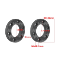 10Pcs Carbon Fiber Wheel Hex Hub Extension Adapter Offset Spacer 3mm Thickness Fit for 1.9inch 2.2inch Wheel Rim Hub. 