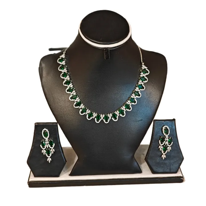 Tara%20jewellery%20American%20Diamond%20Set%20for%20Women%20with%20Green%20locket%20shining%20genuine%20stone%20sets%20Design%2012%20-%20Image%203