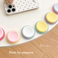 HOCE Macaron Colorful Round Silicone MagSafe Magnetic Mobile Phone Grip Tok Holder For iPhone Samsung Retractable Desktop Fold Phone Stand. 