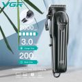 VGR V-282 Professional Cordless Hair Clipper Electric Hair Trimmers Set Rechargeable. 