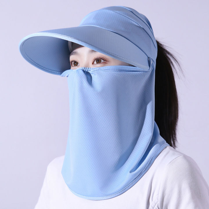 Summer%20Neck%20Face%20Sunshade%20Sun%20Hat%20UV%20Protection%20Wide%20Brim%20Shade%20Hat%20Detachable%20Breathable%20Neck%20Face%20Baseball%20Cap%20Visor%20Beach%20Cap%20-%20Image%203