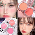 Milk Tea Matte Blush Pallete Face Makeup Natural Peach Blusher Powder Professional Contour Shadow Pink Blusher. 