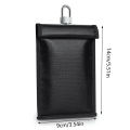 RFID Signal Blocking Shielding Pouch Car Key Araday Bag Cell Phone Blocker RFID Signal Blocking Shielding Pouch Case. 