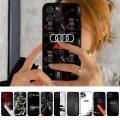 Luxury Popular A-Audi RS Sport Car Phone Case Silicone Soft for iphone 14 13 12 11 Pro Mini XS MAX 8 7 6 Plus X XS XR Cover. 