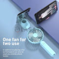 Fancy Korean 3 Speed Mini Fan - Lithium Rechargeable battery With Stand | USB fan | USB Rechargeable. 