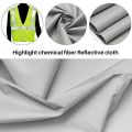 Silver Reflective Fabric Sew On Cloth Material Highlight Chemical Fiber 39.4inch. 