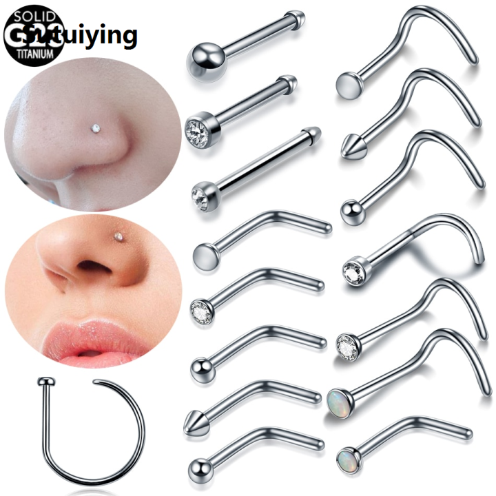 Sutuiying%201PC%20Titanium%20Nose%20Stud%20L-Shape%20Nariz%20Studs%20Screws%20Nose%20Ring%20Hoop%20Piercings%20Gem%20Nostril%20Earring%20Stud%20Piercings%20Fashion%20Jewelry%20-%20Image%203