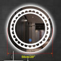 Bathroom Mirror With LED Light 50*50 cm. 