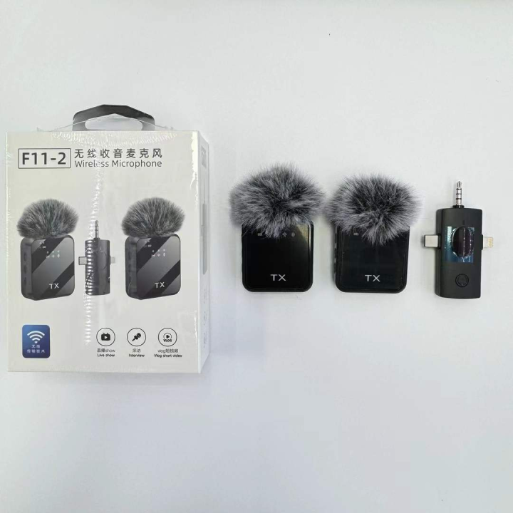 F11-2%20Wireless%20Microphone%20%E2%80%93%20Dual%20TX%20Professional%20Lavalier%20Mic%20(Plug%20&%20Play)%20-%20Image%202