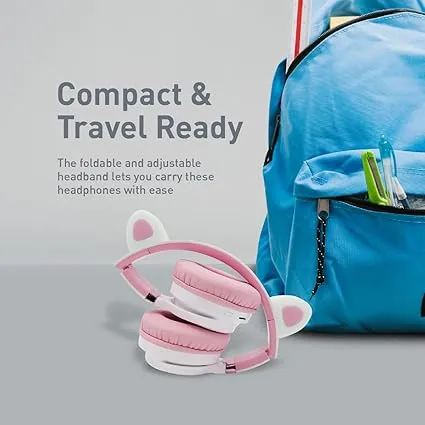 Promate%20PANDA,%20Kids%20Wireless%20Headset,%20On-Ear%20Bluetooth%20Foldable%20Headphones%20with%2093Db%20Safe%20Volume%20Limit,%20LED%20Cat%20Ears,%20MicroSD%20Card%20Slot,%20AUX%20Mode,%20Mic%20and%20Long%20Playback%20Time%20for%20Bluetooth/3.5mm%20Devices%20-%20Image%206