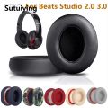 Sutuiying Profesional Anrushide For Beats Studio 2.0 Studio 3.0 Wireless and Wired Headphone Replacement Sales promotion Ear Pads Cushions Ear Pads Protein Leather B0500 B0501. 