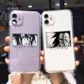 Linguolin Anime Bleach Kurosaki Ichigo Phone Case for IPhone 15 11 X XR XS 7 8 14 Plus SE2 12 13 Pro MAX Kisuke Urahara Transparent Coque. 