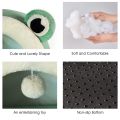 Cute Comfort Cat Dog Bed Plush Green Frog Pet House Cave Design Warm Sleeping Nest Bed For Puppy Kitten. 