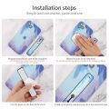 Bracket mobile phone paste ring silicone wristband, finger grip, mobile phone holder, push and pull sticker, universal hand strap. 