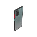 Redmi Note 10 /  10s Smoked Cover Protective Shockproof Matte Hard Back Case Cover for Redmi Note 10 / Redmi Note 10s (Black). 
