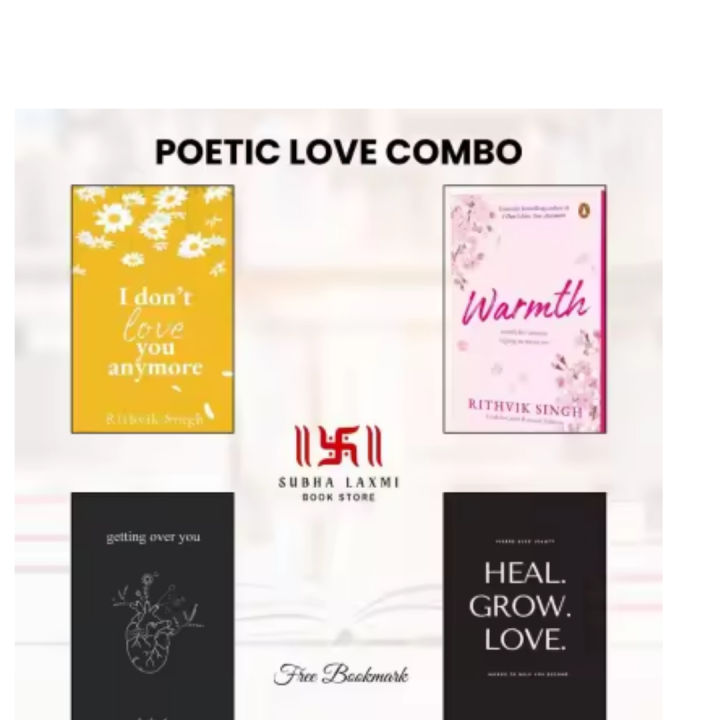 Book Combo ( Poetic Love Combo ) - I Don't Love You Anymore + Warmth ...