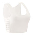Summer corset chest super flat big chest show small side buckle plastic chest small vest shrink chest flat chest female student sports underwear women. 