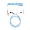 Computer Keyboard Accessories 3 Meter Port Braided Thread Mechanical Keyboard Cable Type C Cable Mechanical Keyboard Wire Keyboard Coiled Cable. 
