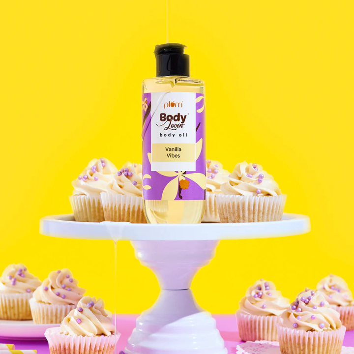 Plum Goodness Bodylovin' Vanilla Vibes Body Oil- 200ml