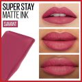 Maybelline New York Super Stay Matte Ink Liquid Lipstick 155 Savant. 