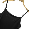 Modal lined bottom vest, small camisole women's top with cover, breathable , and can be worn outside in spring and summer. 