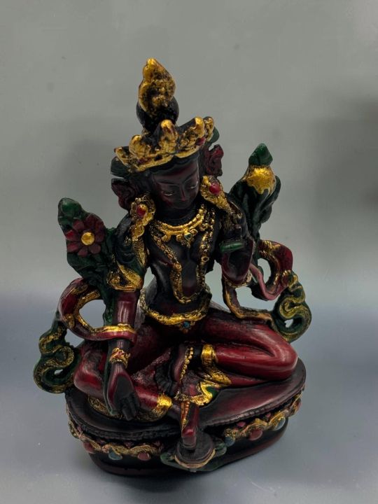Green%20Tara%20Idol%2012%20cm,%20160g%20%E2%80%93%20Buddhist%20Goddess%20Statue%20for%20Home,%20Puja,%20Meditation%20&%20Decor%20-%20Image%202