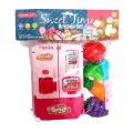 Kitchen Toys Fridge Refrigerator With Ice Dispenser Role Play Set For Kids. 