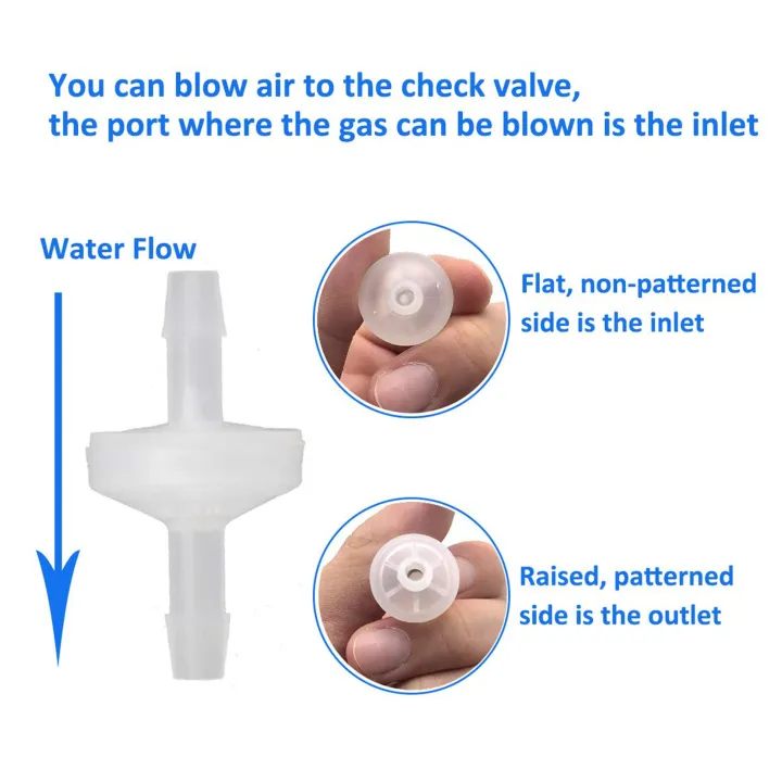 16%20Pcs%201/4Inch%20Check%20Valve%206mm%20PVDF%20One%20Way%20Valve%20Inline%20Check%20Valve%20Non%20Return%20Check%20Valve%20for%20Fuel%20Gas%20Liquid%20Air%20-%20Image%207