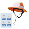 SuperRide Sun Protection Hat Sun Protection Bucket Hat with Adjustable Chin Strap Uv-proof Water-resistant Uv Protection Hat. 