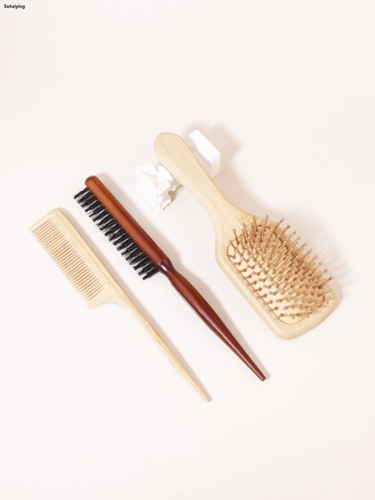 Sutuiying%203PCS%20styling%20set,%20natural%20bamboo%20and%20wood%20anti-static%20massage%20Sales%20promotion%20brush,%20pointed%20tail%20comb,%20wooden%20comb,%20household%20salon%20tool%20-%20Image%205