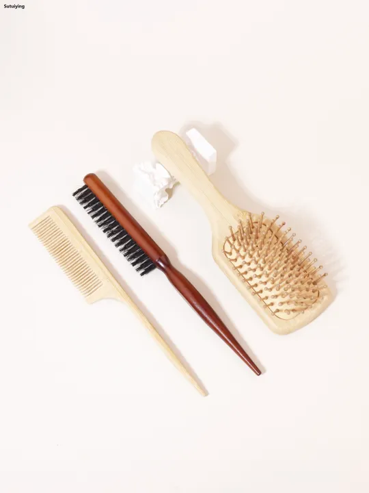 Sutuiying%203PCS%20styling%20set,%20natural%20bamboo%20and%20wood%20anti-static%20massage%20Sales%20promotion%20brush,%20pointed%20tail%20comb,%20wooden%20comb,%20household%20salon%20tool%20-%20Image%205