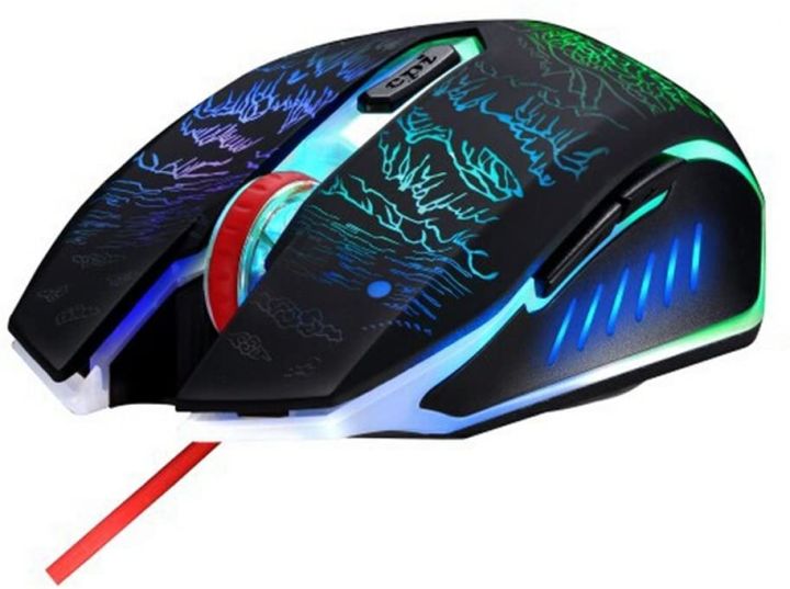 T9%20USB%20Wired%20Gaming%20Mouse%202400DPI%206%20Buttons%20LED%20Optical%20Computer%20Mouse%20-%20Image%204