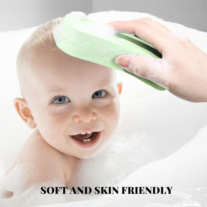 "Cartoon%20Baby%20Bath%20Sponge%20-%20Soft%20Cotton%20Scrubber%20for%20Sensitive%20Skin,%20Perfect%20for%20Boys%20and%20Girls%20during%20Baby,%20Toddler,%20and%20Kids%20Bath%20Time"%20-%20Image%204