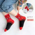 aby Sos Spiderman Cartoon Anime ero Cotton o ube Sos Children Autumn Winter ids Sos 5 pairs or andom 1pair. 